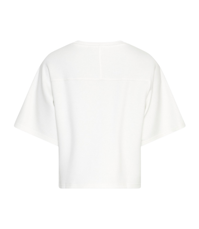 Moss Copenhagen Maelee Ima Q 2/4 Sweatshirt - Egret