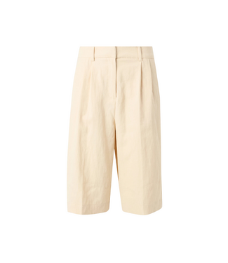 MSCH COPENHAGEN Keeley Edelmira High Waist Shorts - Bleached Sand