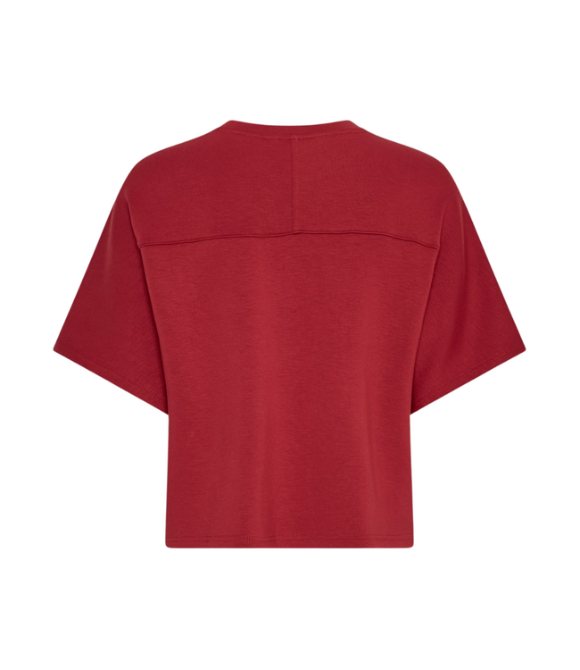 Moss Copenhagen Maelee Ima Q 2/4 Sweatshirt - Rhubarb