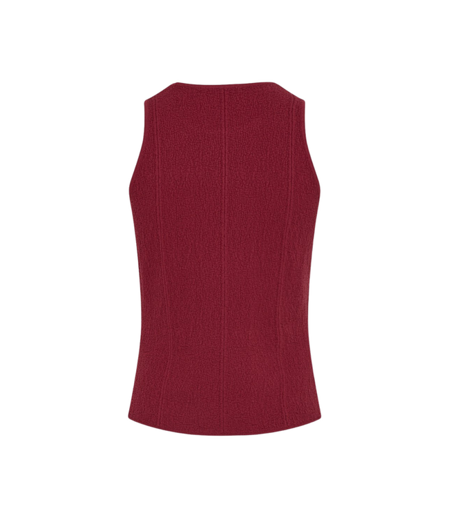 Moss Copenhagen Charlitta Sleeveless Top - Rhubarb
