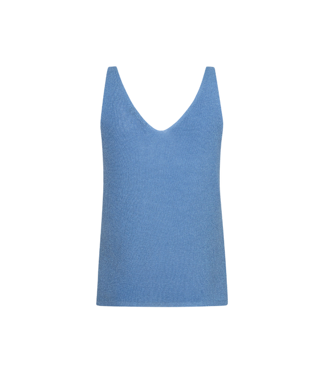 Ydence Knitted Top Lux - Blue