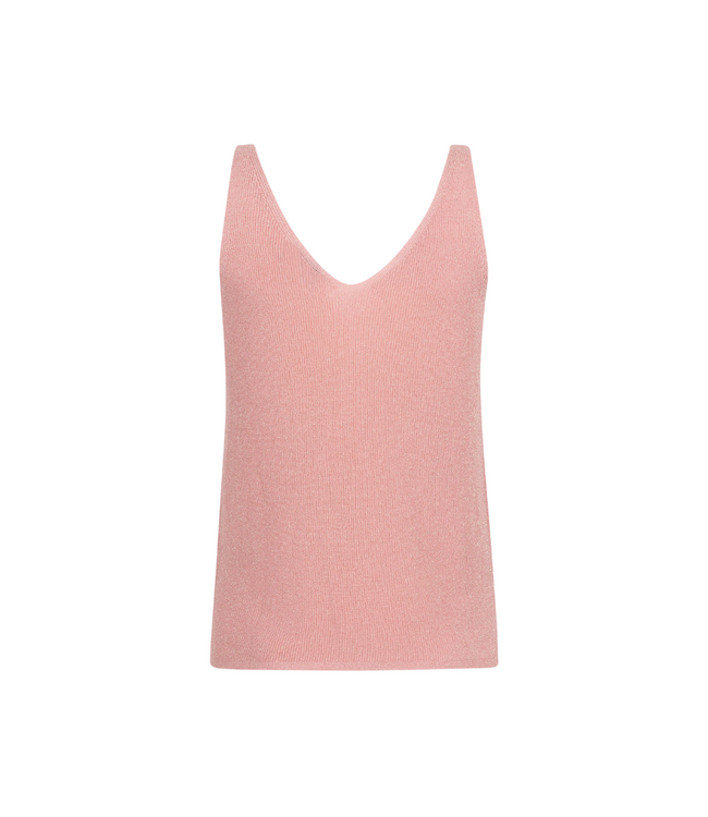 Ydence Knitted Top Lux - Soft Pink