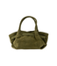 Color Club Bag Leonie Suede - Green