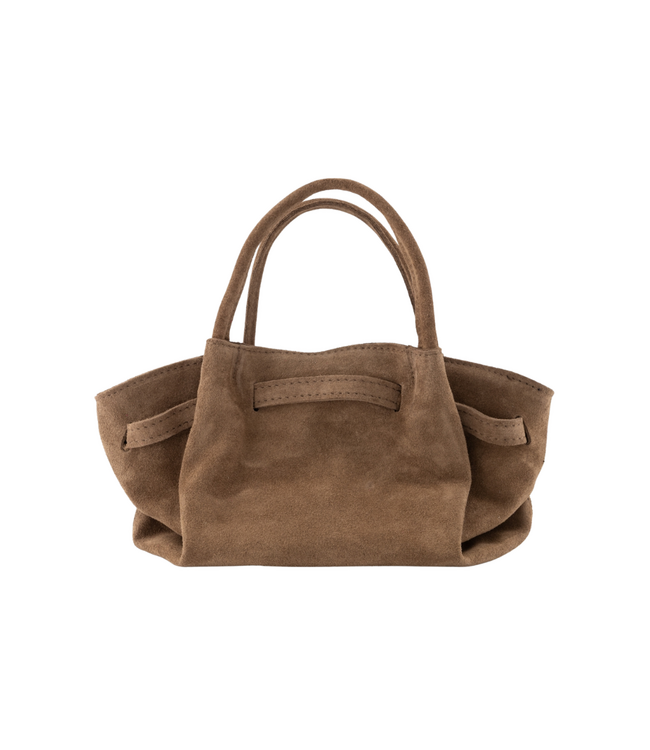 Color Club Bag Leonie Suede - Taupe