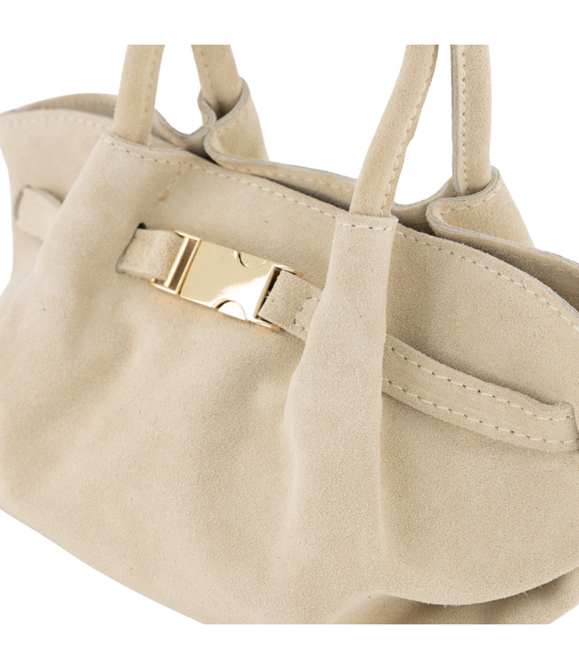 Color Club Bag Leonie Suede - Sand