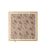 Color Club Scarf Paisley Pattern - Brown