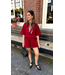 Moss Copenhagen Harissa Ima Q Sweat Shorts - Rhubarb