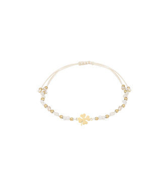 Armband Lucky Charm - White