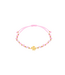 Armband Lucky Charm - Baby Pink