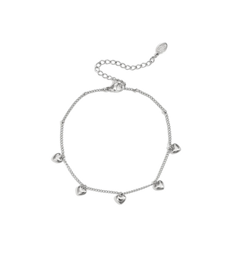 Armband Small Hearts - Silver