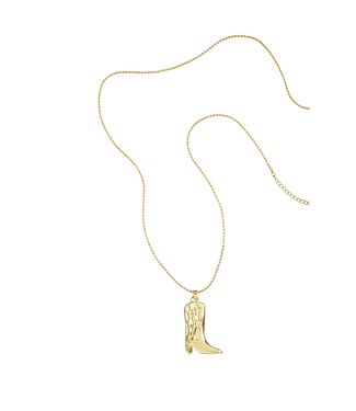 Ketting Cowboyboot - Gold