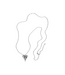 Ketting Loua - Silver