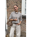 Catwalk Junkie Loose Fit Striped T-Shirt - Rocky Road