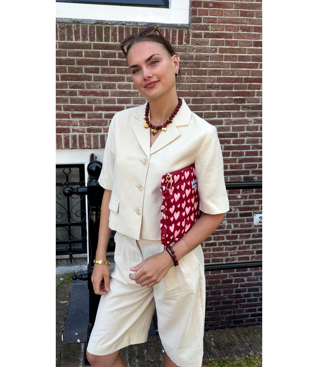 Moss Copenhagen Keeley Edelmira 2/4 Blazer - Bleached Sand