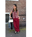 Moss Copenhagen Graciela Franciska High Waist Pants - Rhubarb