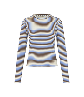 MbyM Christiana T-Shirt - Falcon Blue Stripe