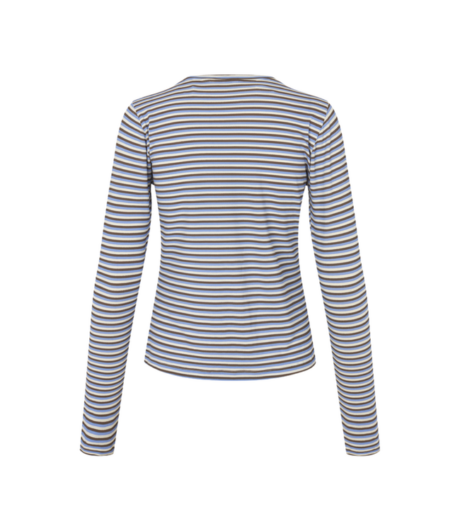 MbyM Christiana T-Shirt - Falcon Blue Stripe