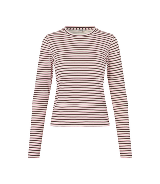 MbyM Christiana T-Shirt - Java Blossom Stripe
