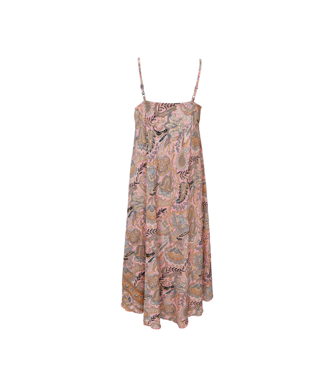 Black Colour Luna Vea Strap Dress - Imperial Rose
