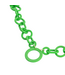 Looplabb Brillenkoord Round - Emerald Green