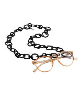 Looplabb Brillenkoord Round - Black