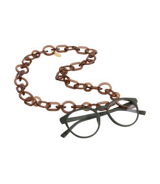 Looplabb Brillenkoord Round - Hazel