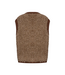 Nukus Lana Gilet - Toffee/Espresso
