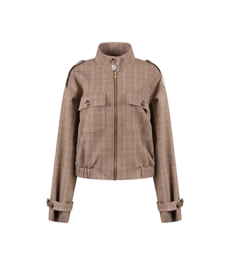 Nukus Hope Jacket Check - Toffee