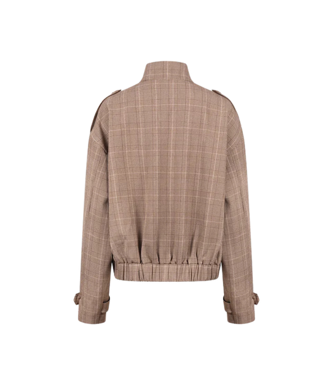 Nukus Hope Jacket Check - Toffee