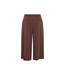 Moss Copenhagen Maryla High Waist Culotte Pants - Hot Fudge