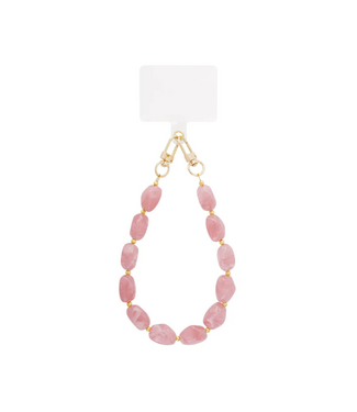 Telefoonkoord Bold Beads - Light Pink