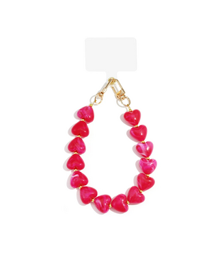 Telefoonkoord Casual Heart - Pink