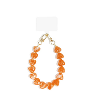 Telefoonkoord Casual Heart - Orange