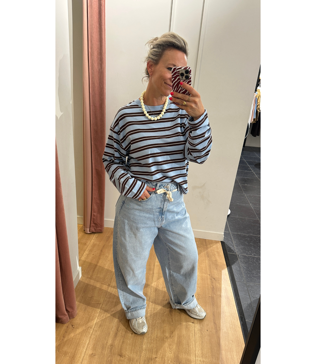 Catwalk Junkie Baggy Fit Jeans - Blue
