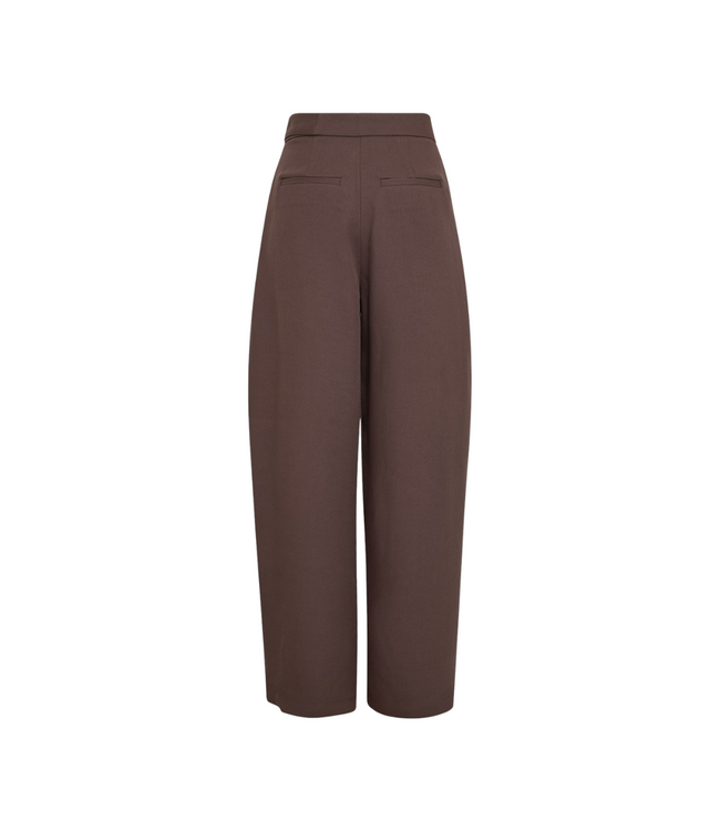 Moss Copenhagen Zein Esteriane High Waist Pants - Hot Fudge