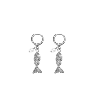 Oorbellen Ocean - Silver