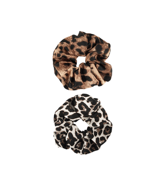 Scrunchie Leopard - Brown