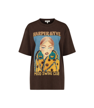 Harper & Yve Moody Short Sleeve - Hot Fudge