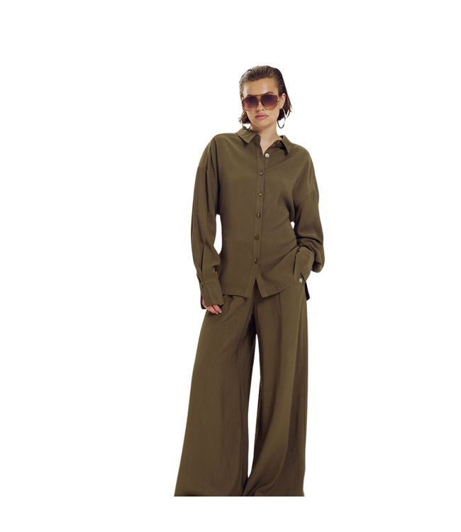 Harper & Yve Meike Pants - Muted Moss