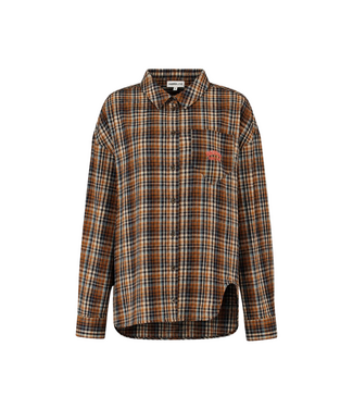 Harper & Yve Melina Longsleeve - Muted Moss Check
