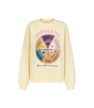 Harper & Yve Wheel Sweater - Almond Oil