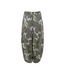 Black Colour Ally Balloon Pant - Army Camouflage