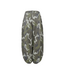 Black Colour Ally Balloon Pant - Army Camouflage