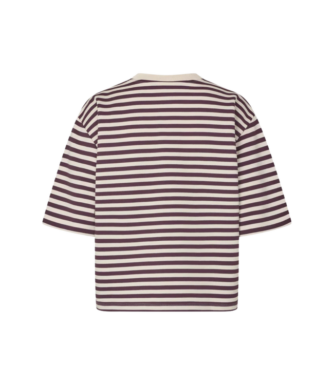 MbyM Betsy Emrys Top - Purple Sugar Stribe