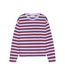 Catwalk Junkie Striped Long Sleeve - Lavender Frost