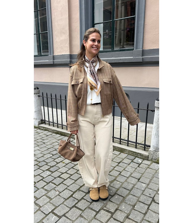 Nukus Petra Pants - Off White