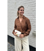 Nukus Anika Blouse Paillet - Espresso