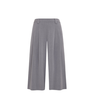 MSCH COPENHAGEN Maryla High Waist Culotte Pants - Grey Melange