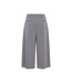 Moss Copenhagen Maryla High Waist Culotte Pants - Grey Melange