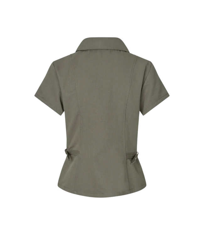 MbyM Aulira Top - Grey Green